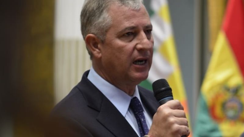 Con críticas a la oposición, Branko Marinkovic estableció: “Que un socialista como Doria Medina diga que va a terminar con el socialismo en el país, eso no&nbsp;existe»