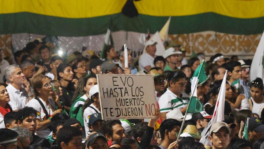 Marcha en Santa Cruz respaldó elecciones del 17 de agosto ante amenazas del entorno de Evo&nbsp;Morales